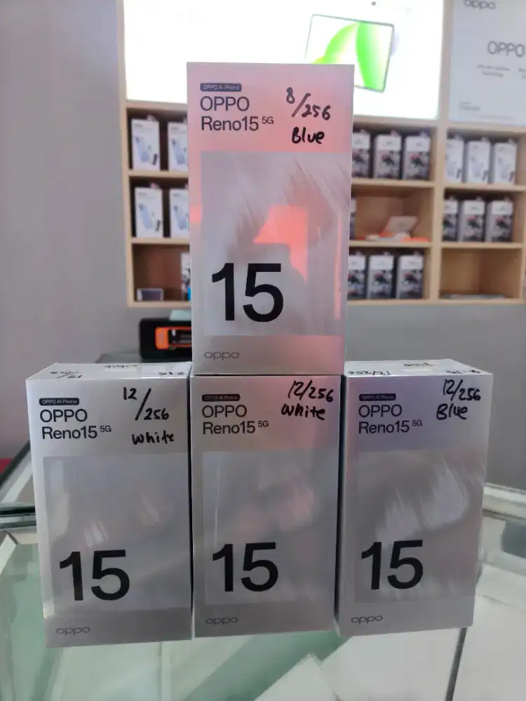 Promo OPPO Reno 15 5G 12/256GB Stock Limitied