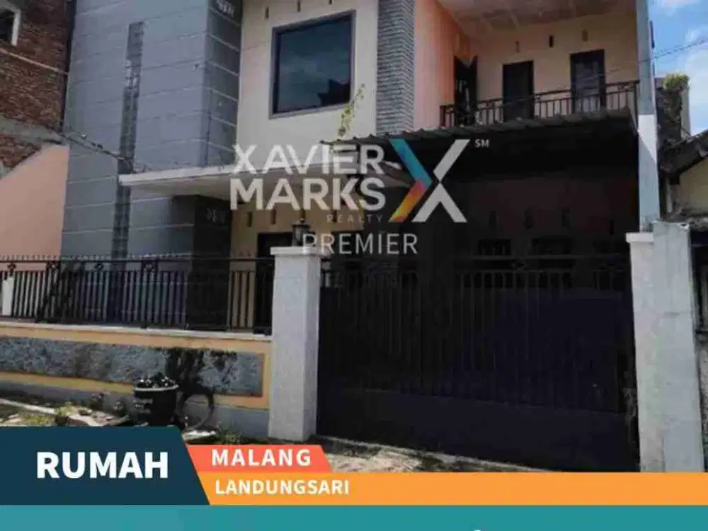 DIJUAL RUMAH 2 LT DEKAT KAMPUS UMM & PASAR LANDUNGSARI, DAU KAB. MALANG