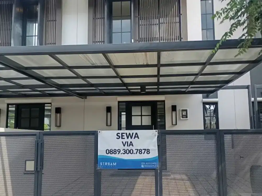 Disewakan Rumah Dua Lantai, Amesta Living, SBY Timur