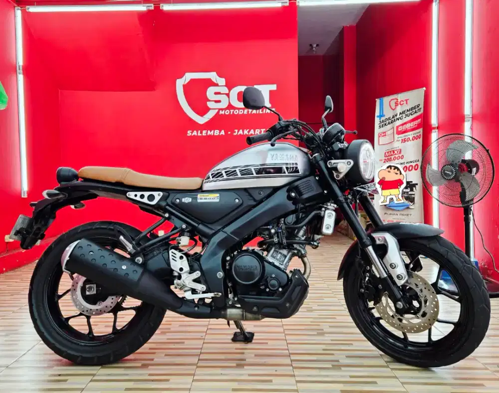 JualCpt90%LikeNew PjkSep26 YAMAHA XSR 2021 SILVER