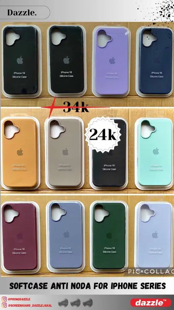 Softcase Anti Noda for iphone Series