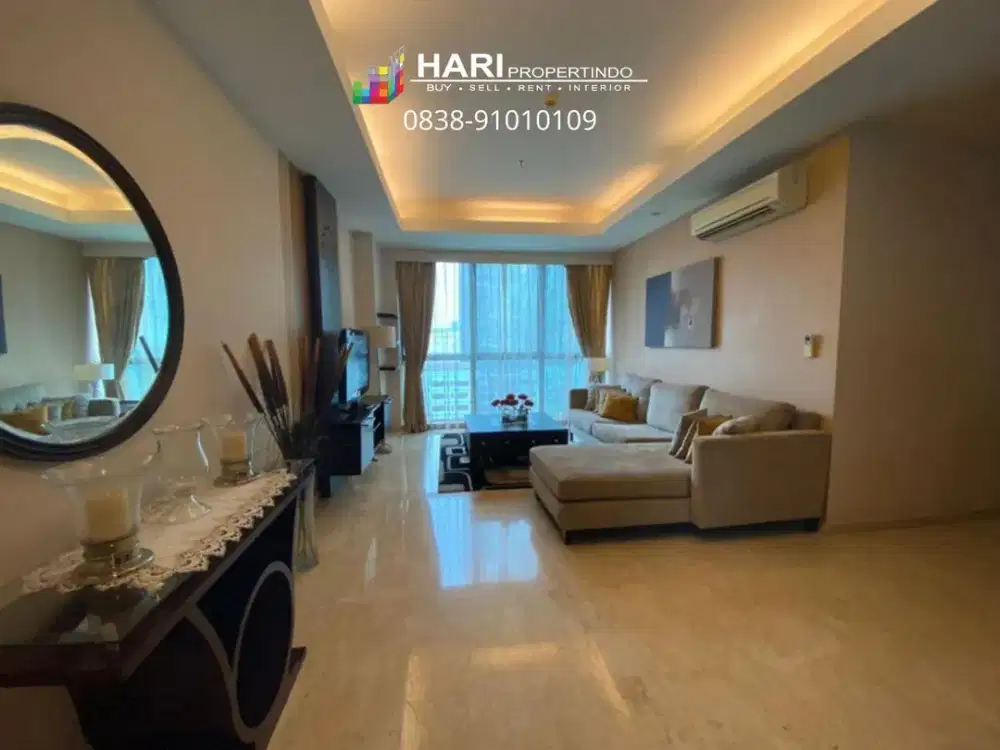 DIJUAL MURAH Apartemen Setiabudi Residence Kuningan 3BR - Kondisi Tersewa (Refund Uang Sewa Best Invest) Dekat ke Setiabudi One LRT MRT Busway