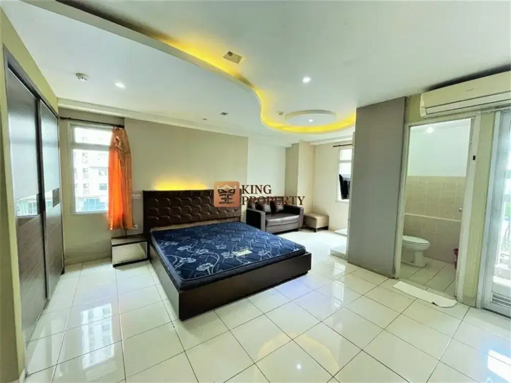 Jarang Ada Nyaman & Praktis! 1Br 35M² Furnished Hook, Lantai Rendah Favorit Apartemen Green Bay Pluit Greenbay