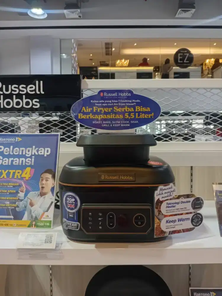 CICILAN TANPA KARTU KREDIT AIR FRYER RUSSEL HOBS