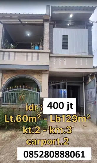 Rumah 2 Lantai Puri Bukit Depok