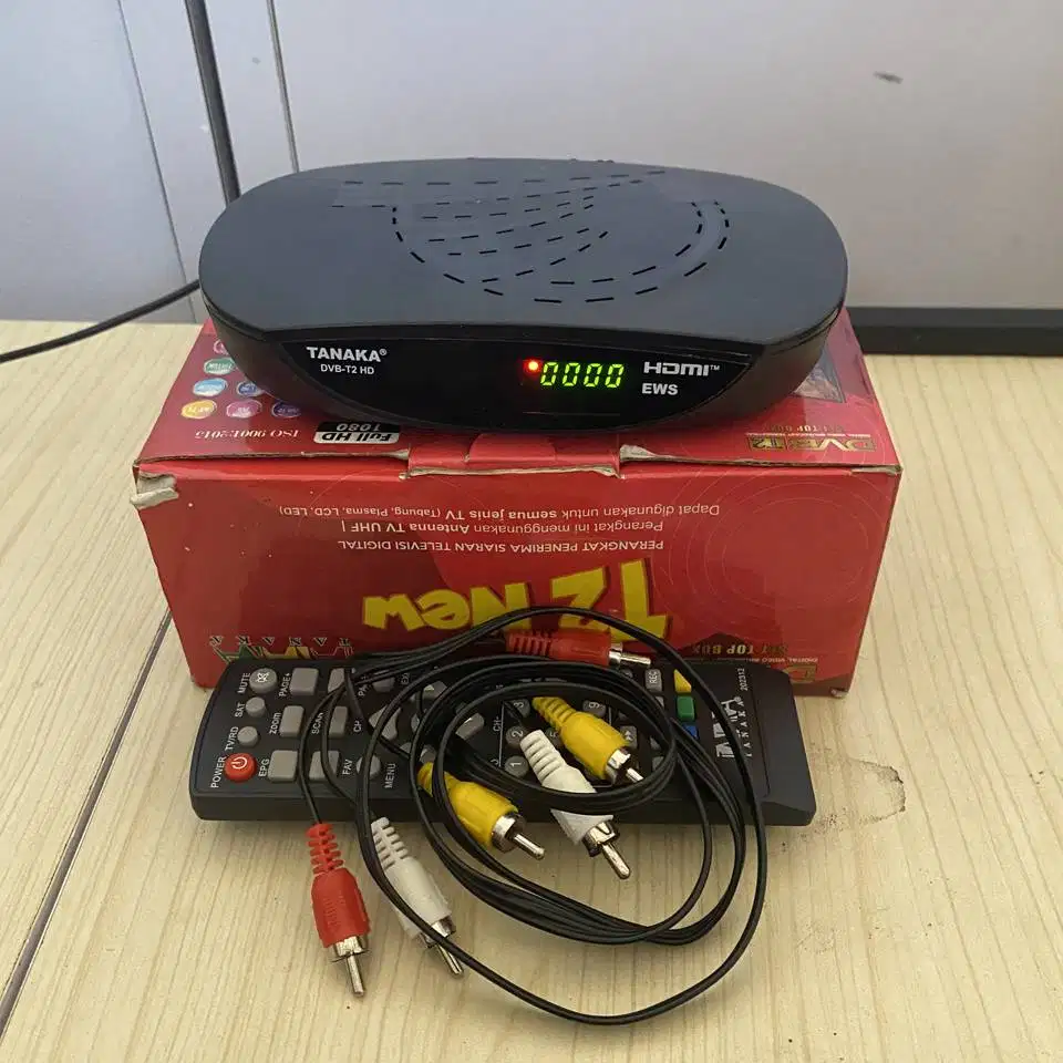 Set top box TANAKA T2 Normal mulus bisa youtube