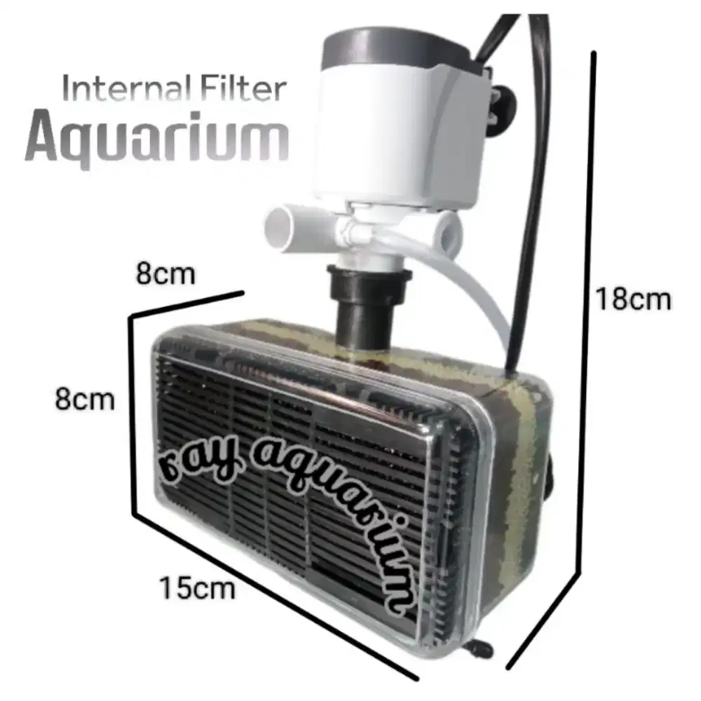 Filter Aquarium Semi Undergravel Filter