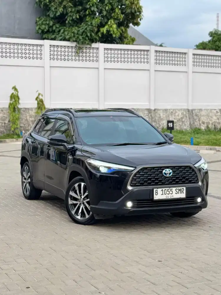 (Tdp27jt) Corolla Cross Hybrid 2022 Hitam