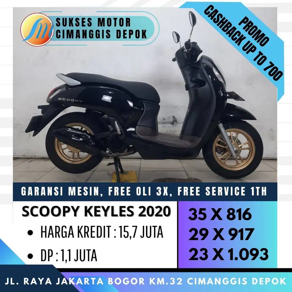 SCOOPY PRESTIGE 2020 TERMURAH UNIT BERGARANSI [SUKSES MOTOR]