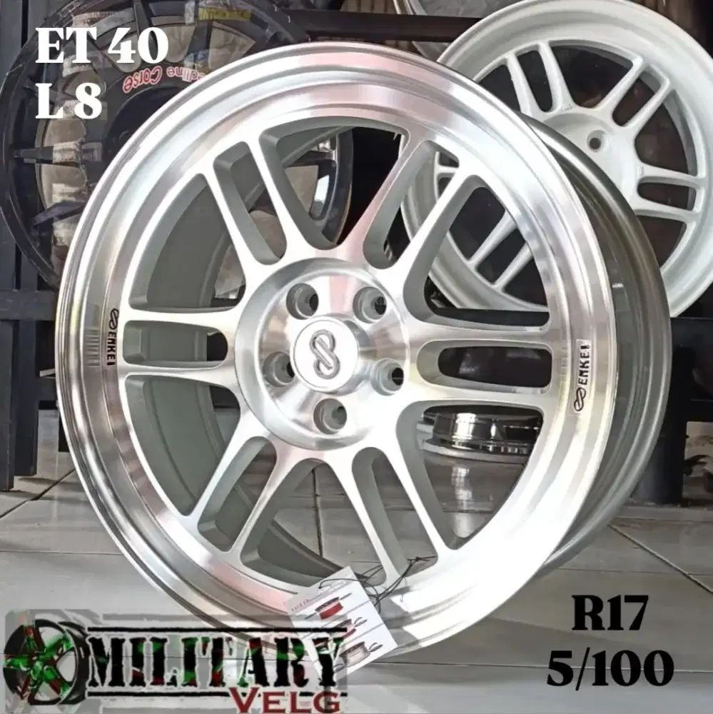 Enkei RPF1 FACE2 Flowforming R17 Polish 5/100