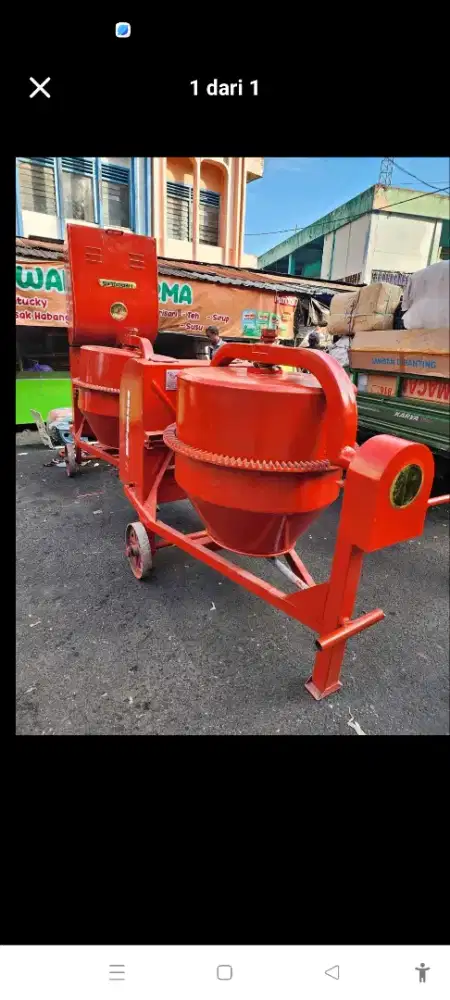 Molen cor hercules 50kg komplit mesin siap pakai