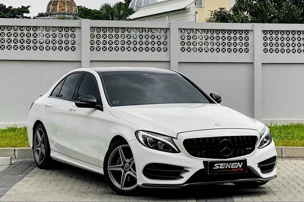 Mercedes Benz C200 Mercy C 200 2.0 AMG W205 AT Matic 2017 Putih.