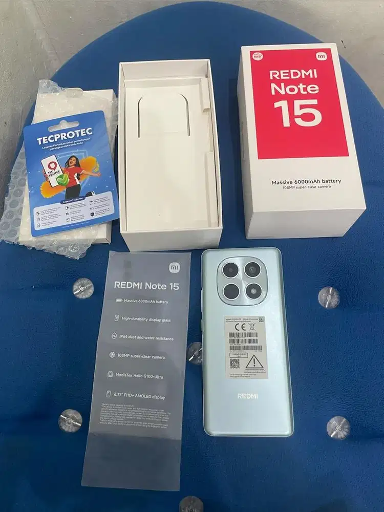 Redmi Note 15 4G 8/256 baru seminggu