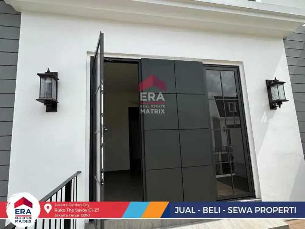 Rumah Modern Model Francis Cluster Maison De Wisteria Cakung