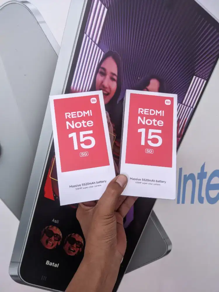 Fast respon WA Xiaomi Redmi Note 15 12/512 Garansi resmi 15bln