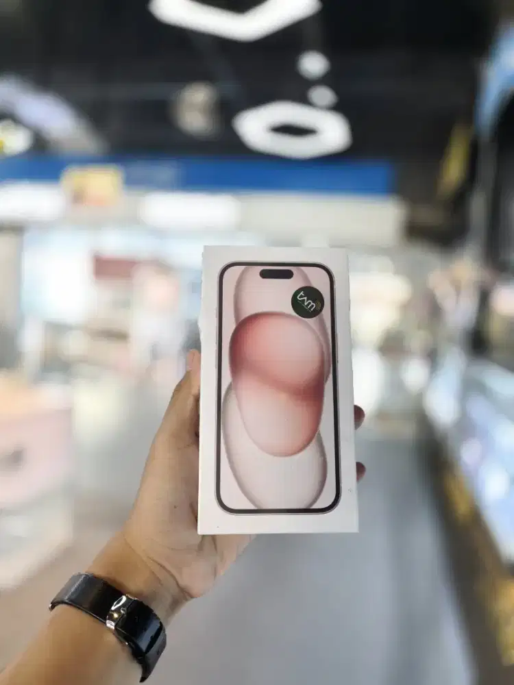 iPhone 15 128gb Pink Garansi Resmi Ibox