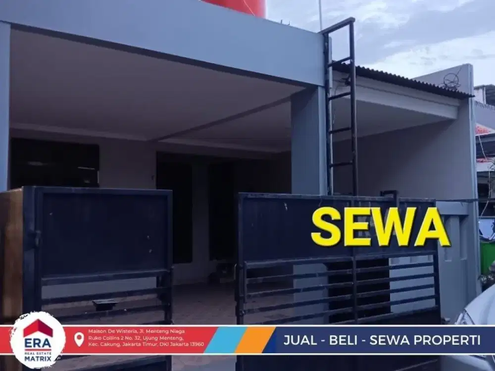 Sewa Rumah Unfurnish Lokasi Strategis Dan Bebas Banjir Di Metland Menteng