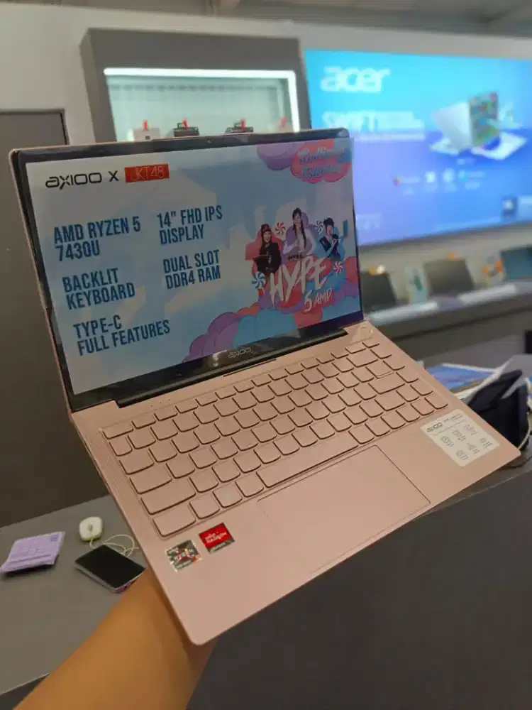 PROMO LAPTOP NEW || AXIOO HYPE 5X5-2 || DANA PELAJAR || BISA KREDIT