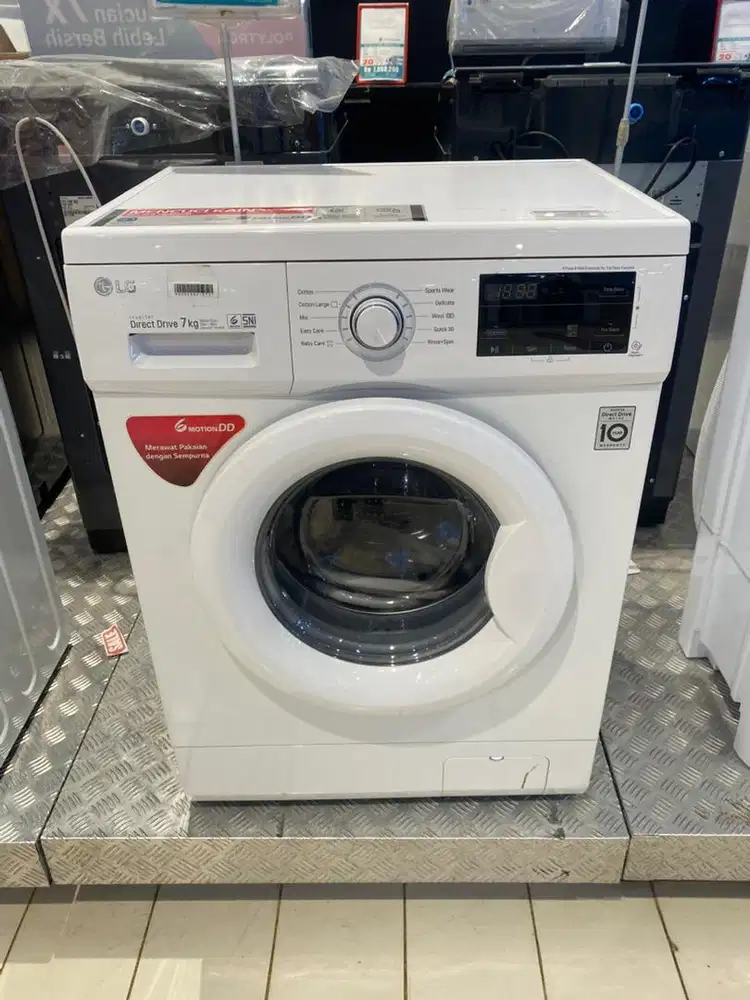 Cicilan Mesin cuci LG WM FRONT LOAD 7KG - Cukup pakai KTP aja!!