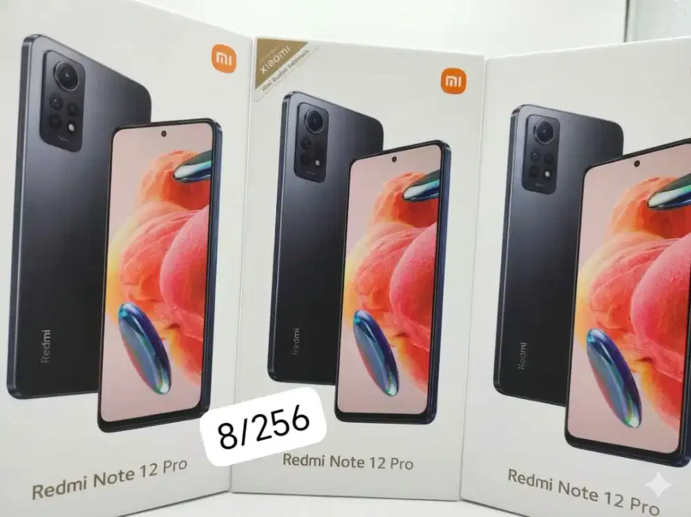 Xiaomi redmi Note 12pro RAM 8gb Rom 256gb