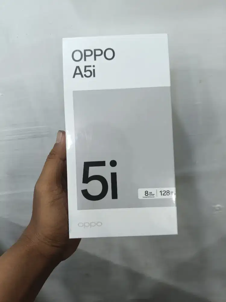 new oppo a5i 4/128 garansi resmi 1th
