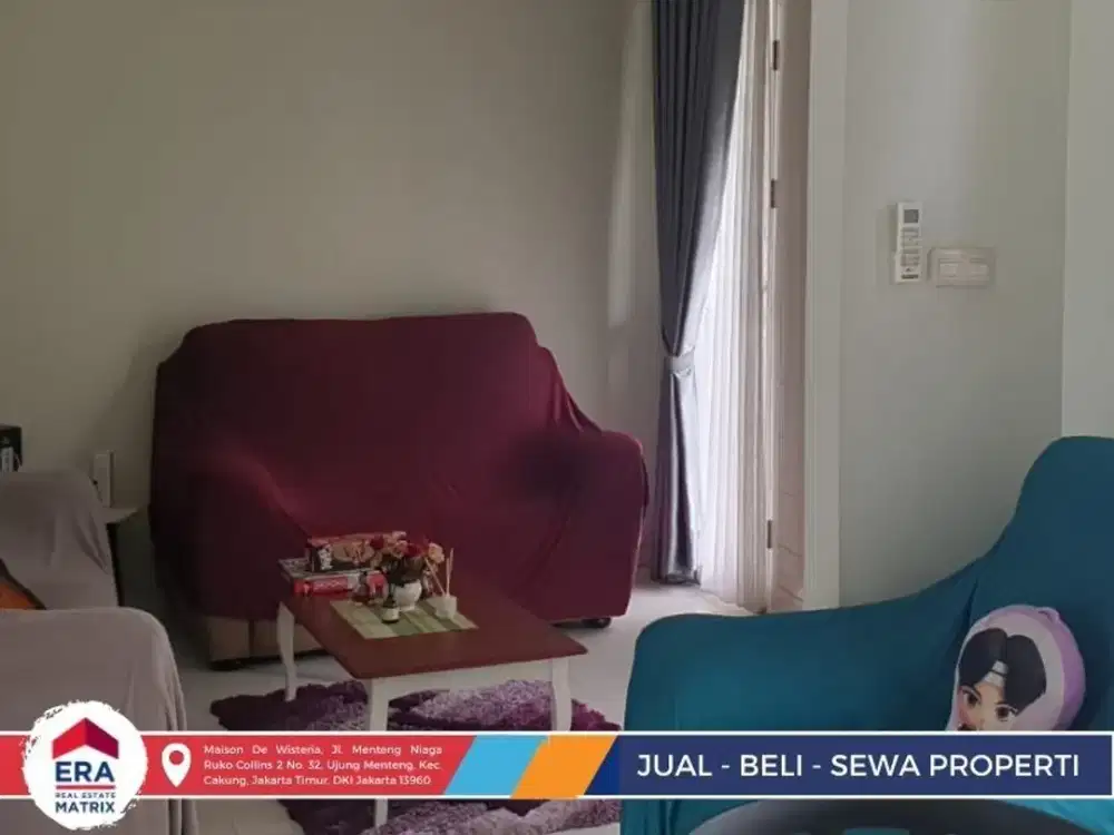 Jual Rumah Semi furnish 4KT Di daerah metland menteng