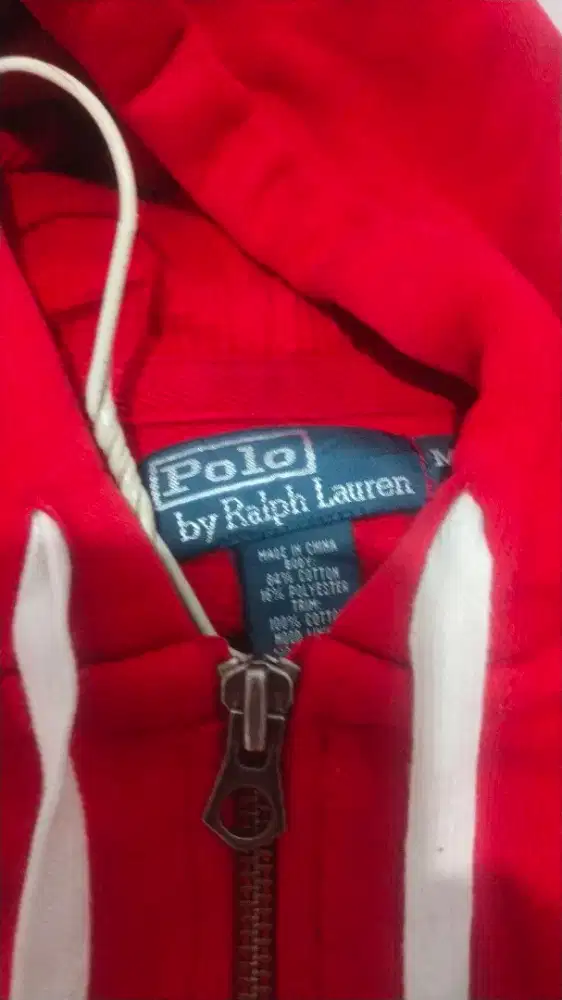 Hoodie zip polo rapl lauren M
