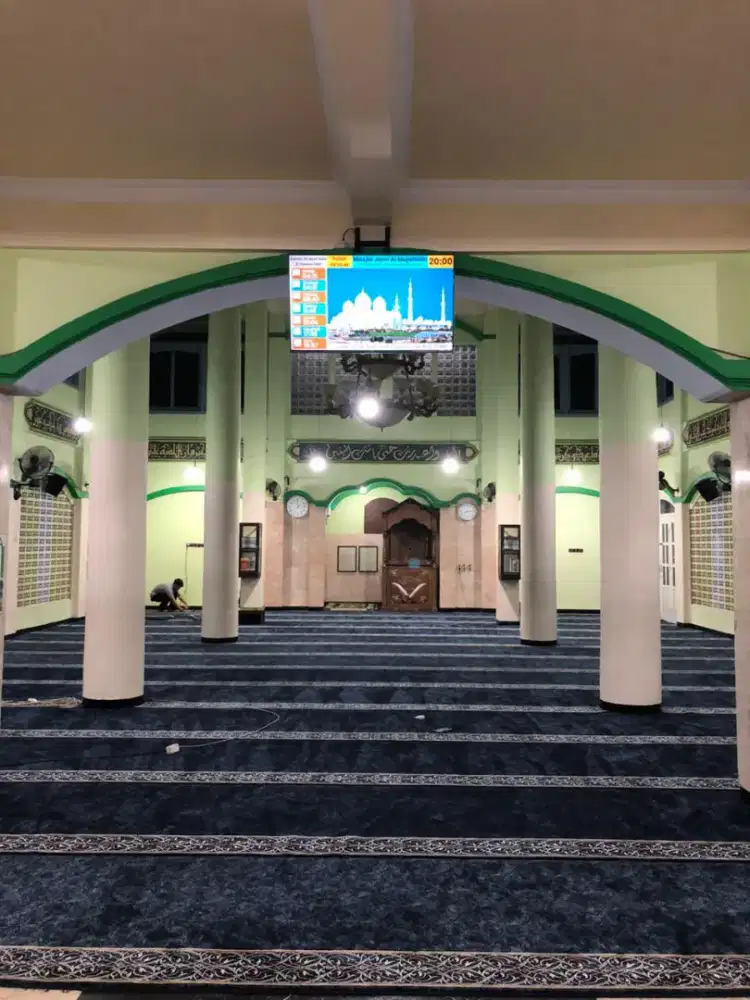 Jual Karpet Masjid Lokal Mewah Elegan