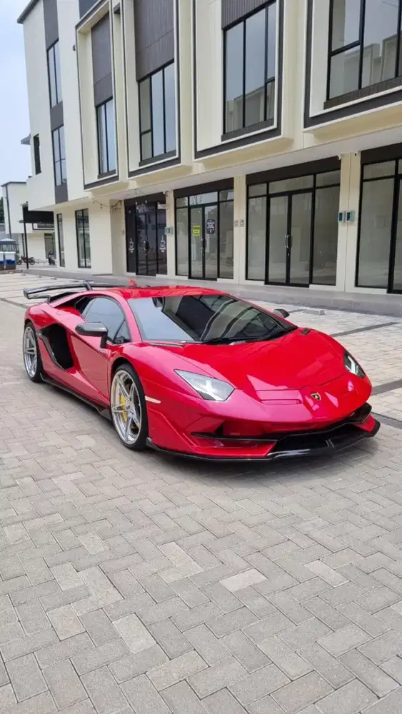 Lamborghini Aventador LP700-4 2013 Rosso Targa SVJ Look