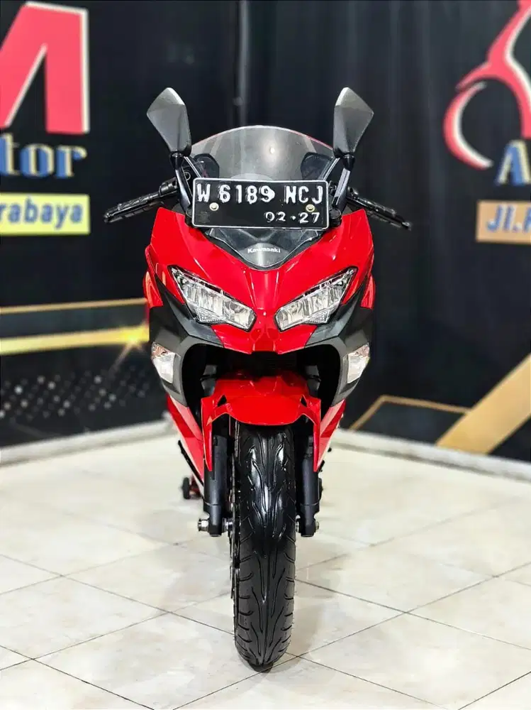 Kawasaki Nek Ninja 250 FI REG 2022 odo 3rb surat lengkap