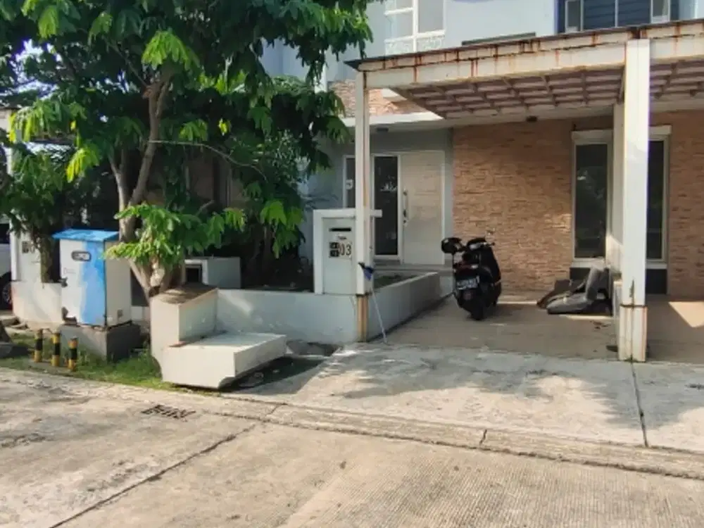 rumah 2 lantai,minimalis,murah di cluster vasanta,kota harapan indah