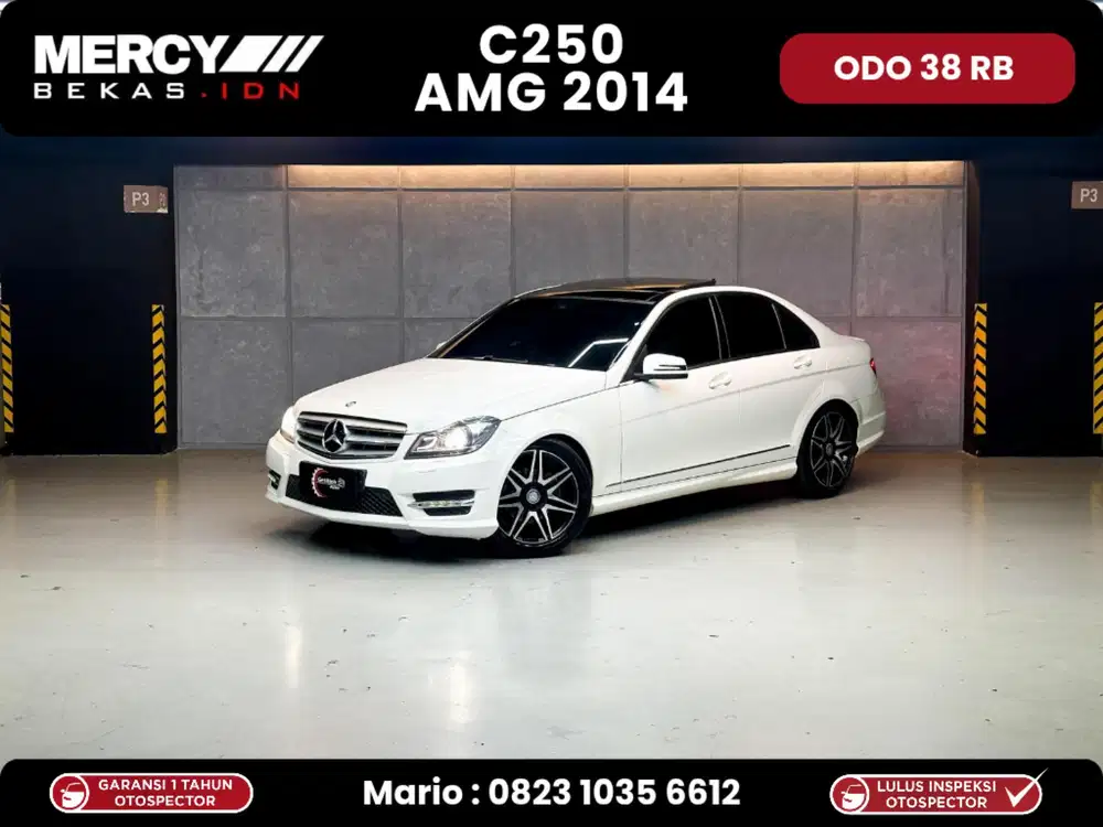 Odo 38 rb !! C250 Amg Plus Mercedes Benz Tahun 2014