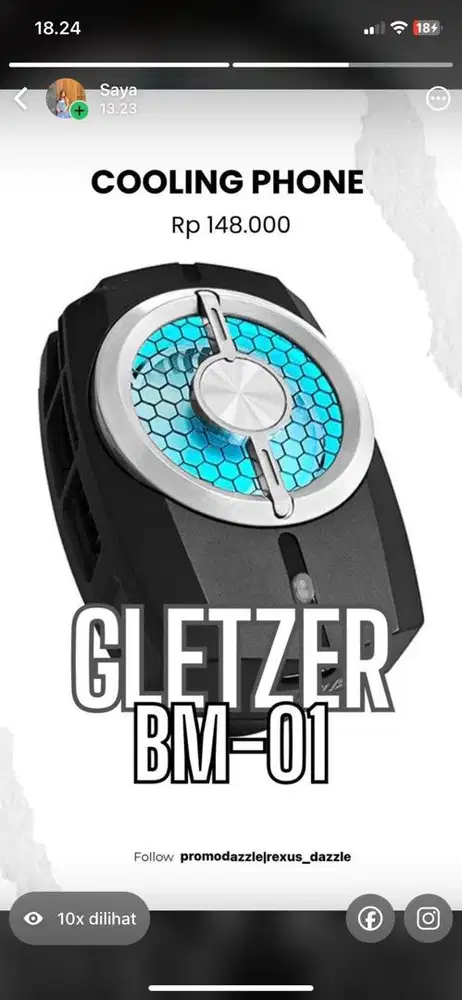Cooling rexus Gletzer bm-01