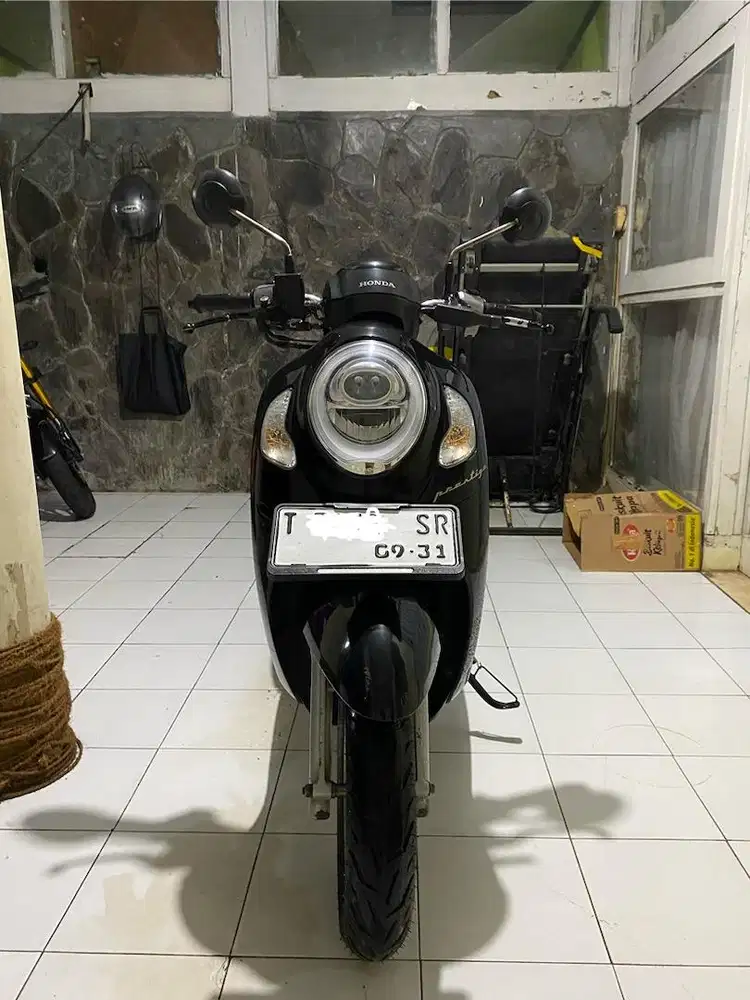 [Antikk!!!] 2021 Scoopy Deluxe Hitam Pajak Super Panjang Low KM