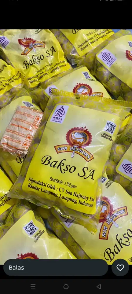 Bakso Sony Plus Bumbu