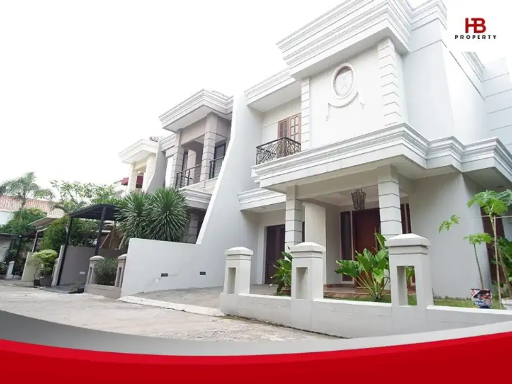 rumah classic dalam cluster di pertanian raya,Lebak bulus,jaksel
