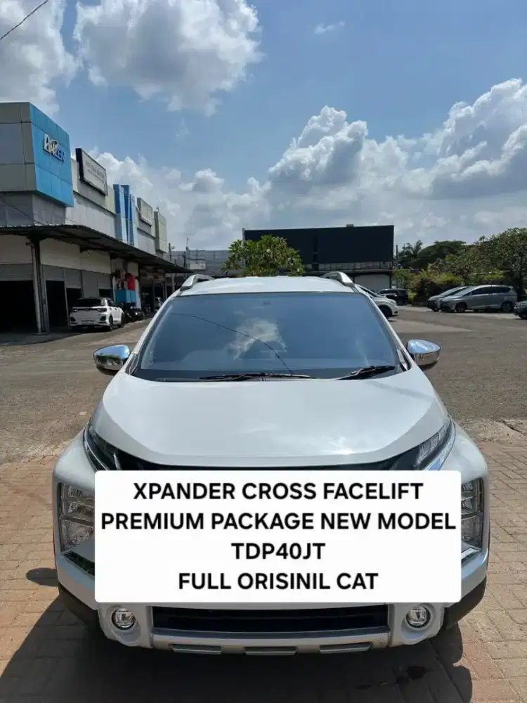 Mitsubishi Xpander Cross 2021 FACELIFT 2022 premium package 2020 putih