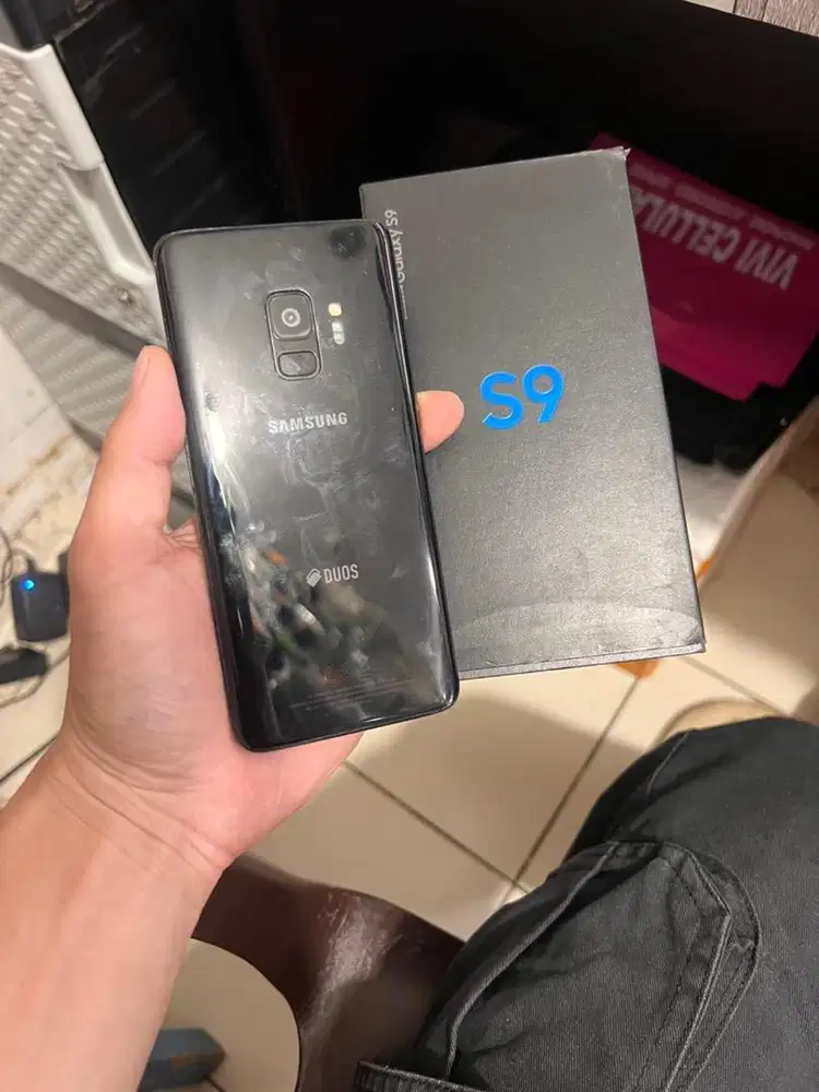Samsung s9 resmi original fullset no charger aja harga net aja