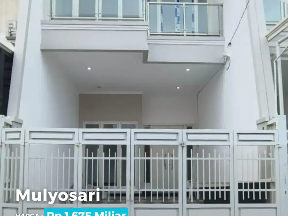 Rumah Baru Mulyosari Row Jalan 7 Meter