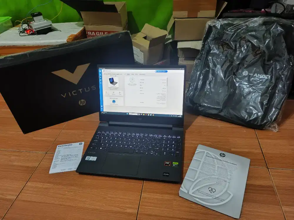 Laptop HP Victus Gaming 15 fb2777ax