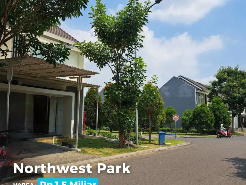 Rumah Northwest Park Type Arcazia 2 BOULEVARD • HOOK • FURNISHED