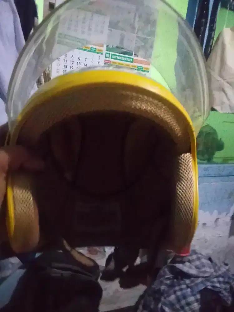 Helm ank merk shell utk kelas 1 smpai 6