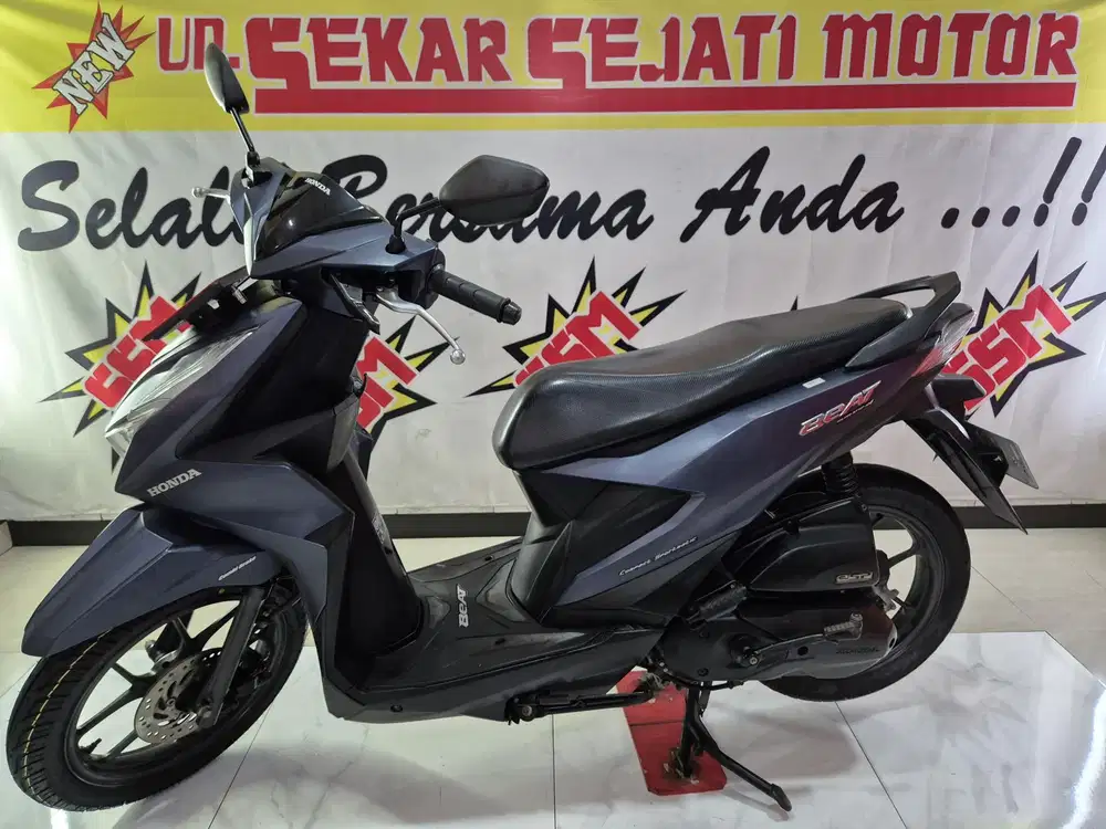 Honda Beat deluxe fi biru dopp cbs iss