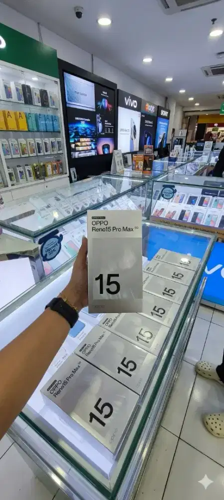 OPPO RENO 15PRO MAX 5G 12/512 BARU SEGEL