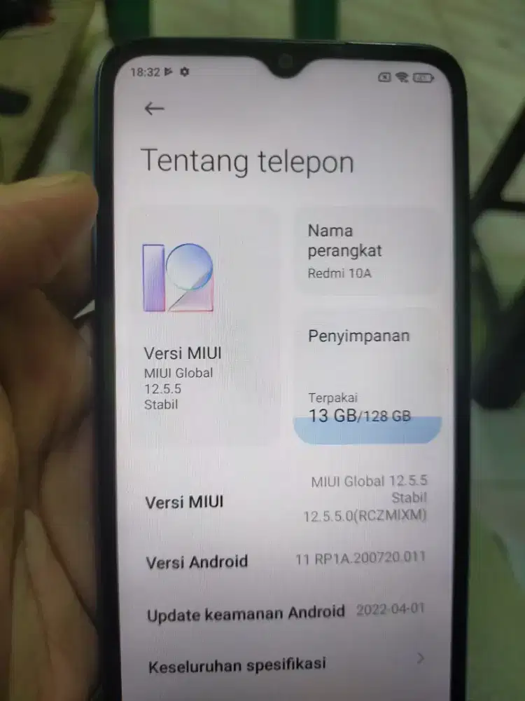 Dijual HP Xiaomi Redmi 10A