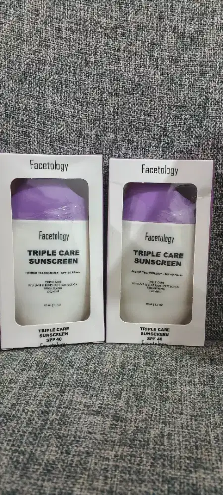 Facetology sunscreen oily & acne skin 40ml