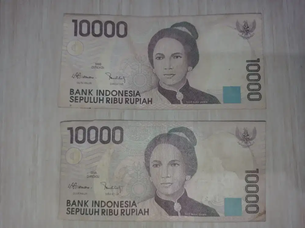 Uang kertas pecahan 10.000 Thn. 1998