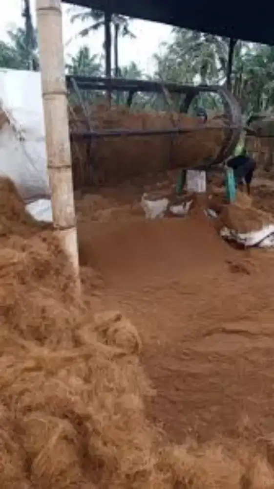 Sabut kelapa cocofibre kering jemur dlm balpres 50 Kg an