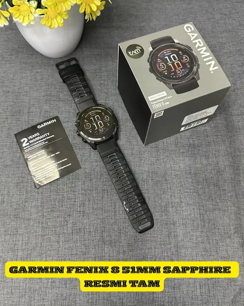 Garmin Fenix 8 51mm amoled sapphire
