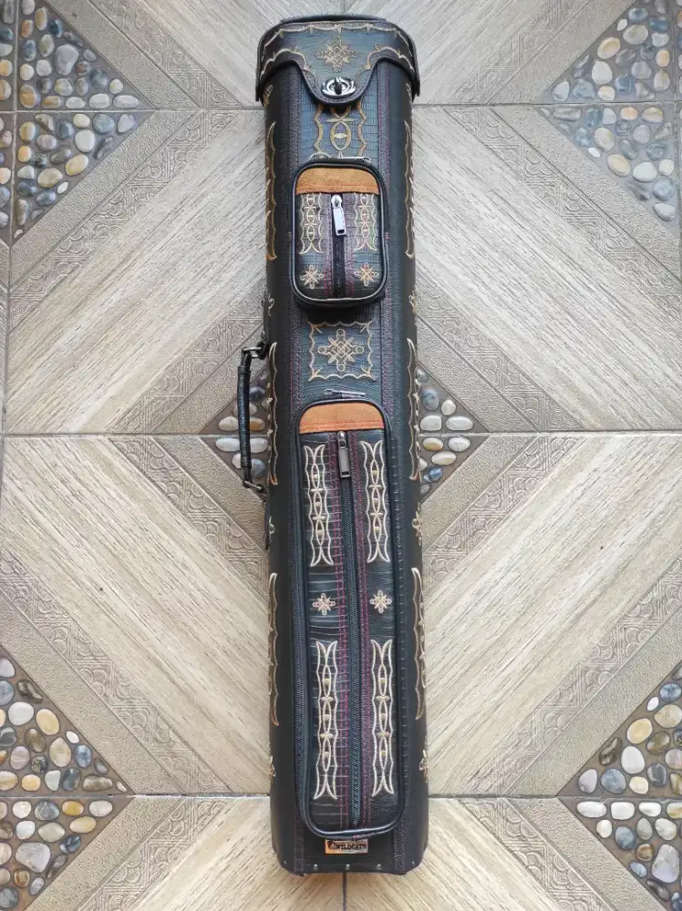 tas billiard wildcats 3x5 hardcase cue case